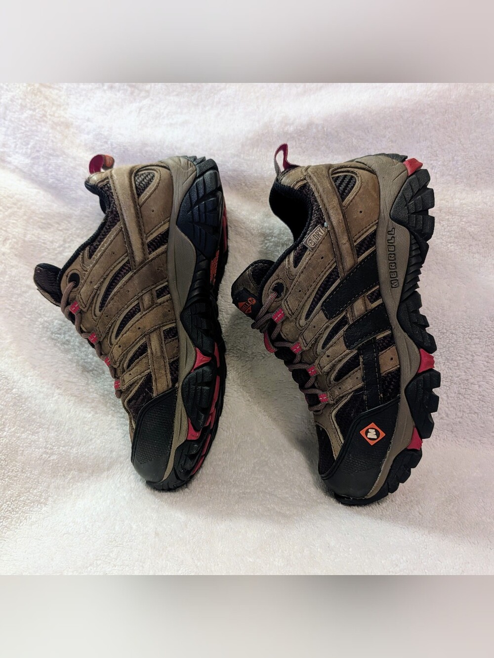 Merrell Moab 2 Vent Work/Hiking Shoes Waterproof Composite Toe 5 M - Picture 3 of 10